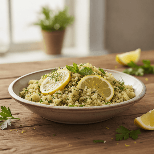 Örtquinoa med citron