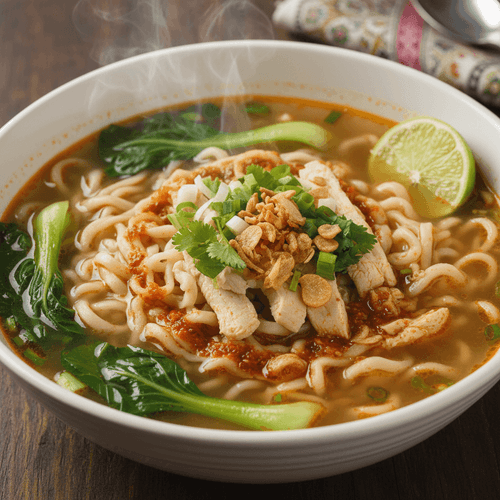 Sukhothai-nudelsoppa